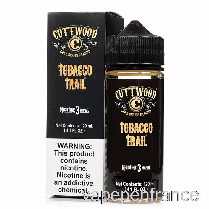 Sentier Du Tabac - E-liquide Cuttwood - 120 Ml 12 Mg Stylo Vape